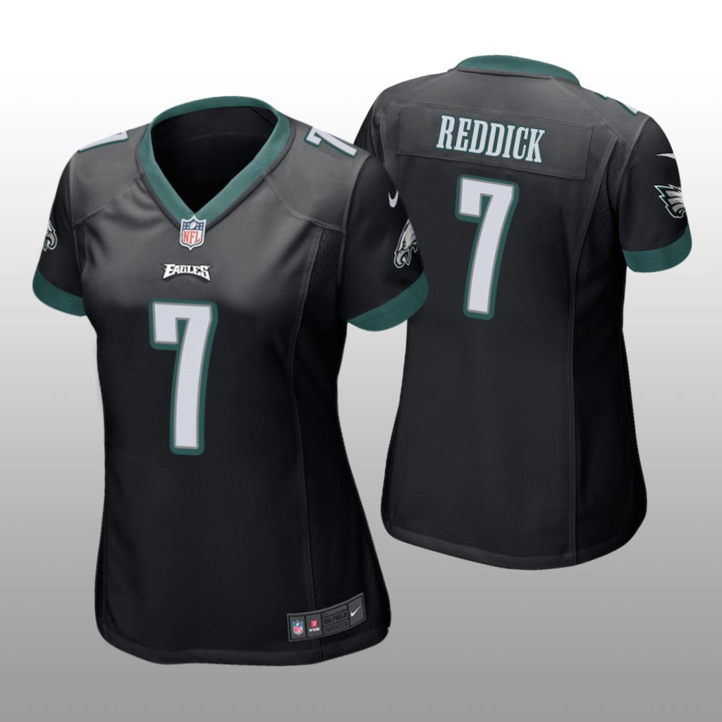 Philadelphia Eagles Haason Reddick Black Jersey Game Women's