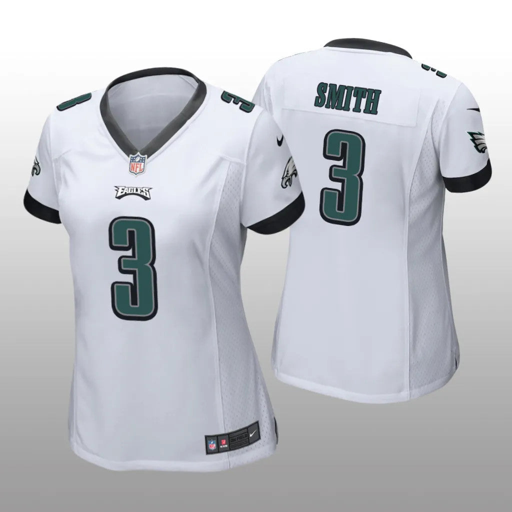 Philadelphia Eagles Nolan Smith White Jersey Game Women's