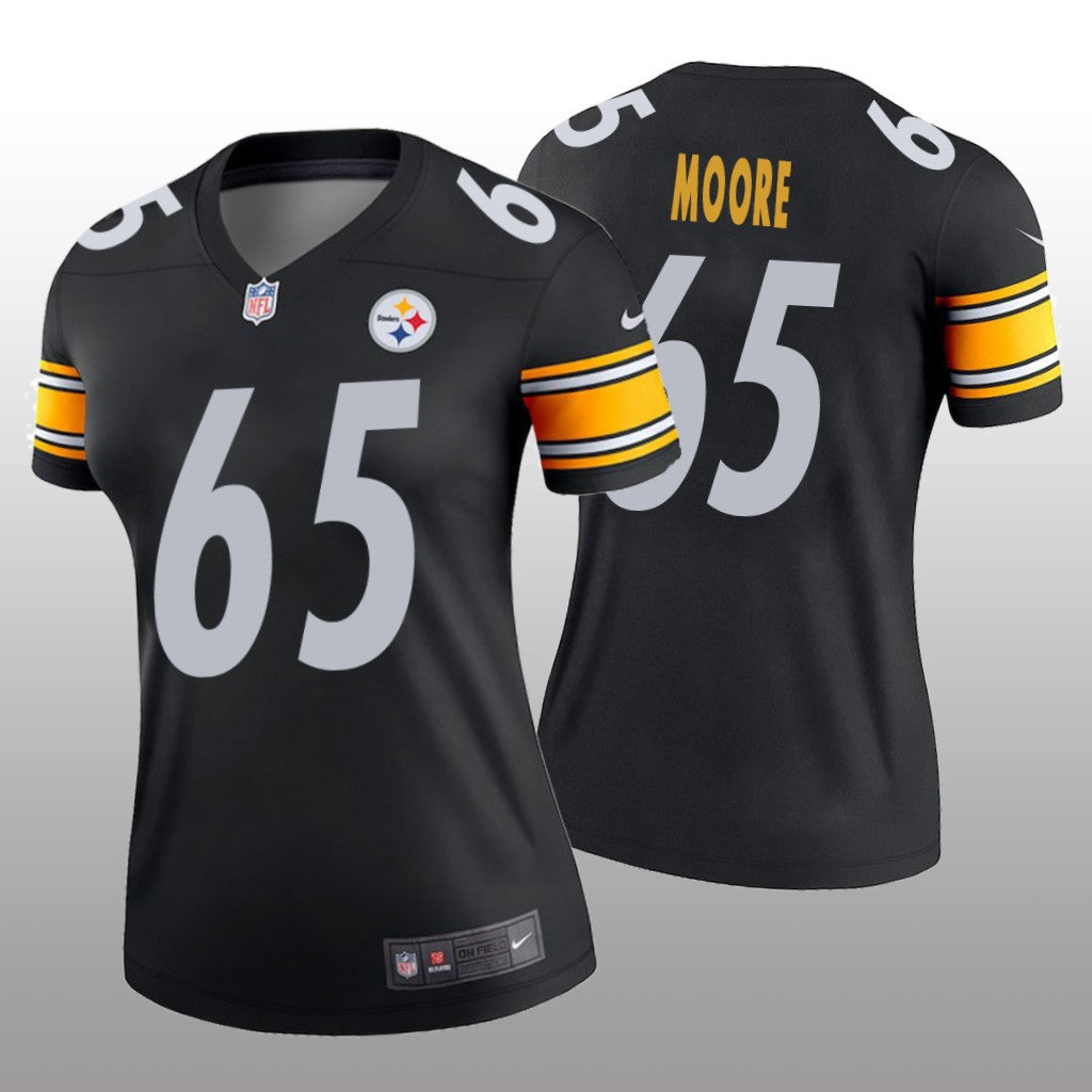 Pittsburgh Steelers Dan Moore Black Jersey Legend Women's