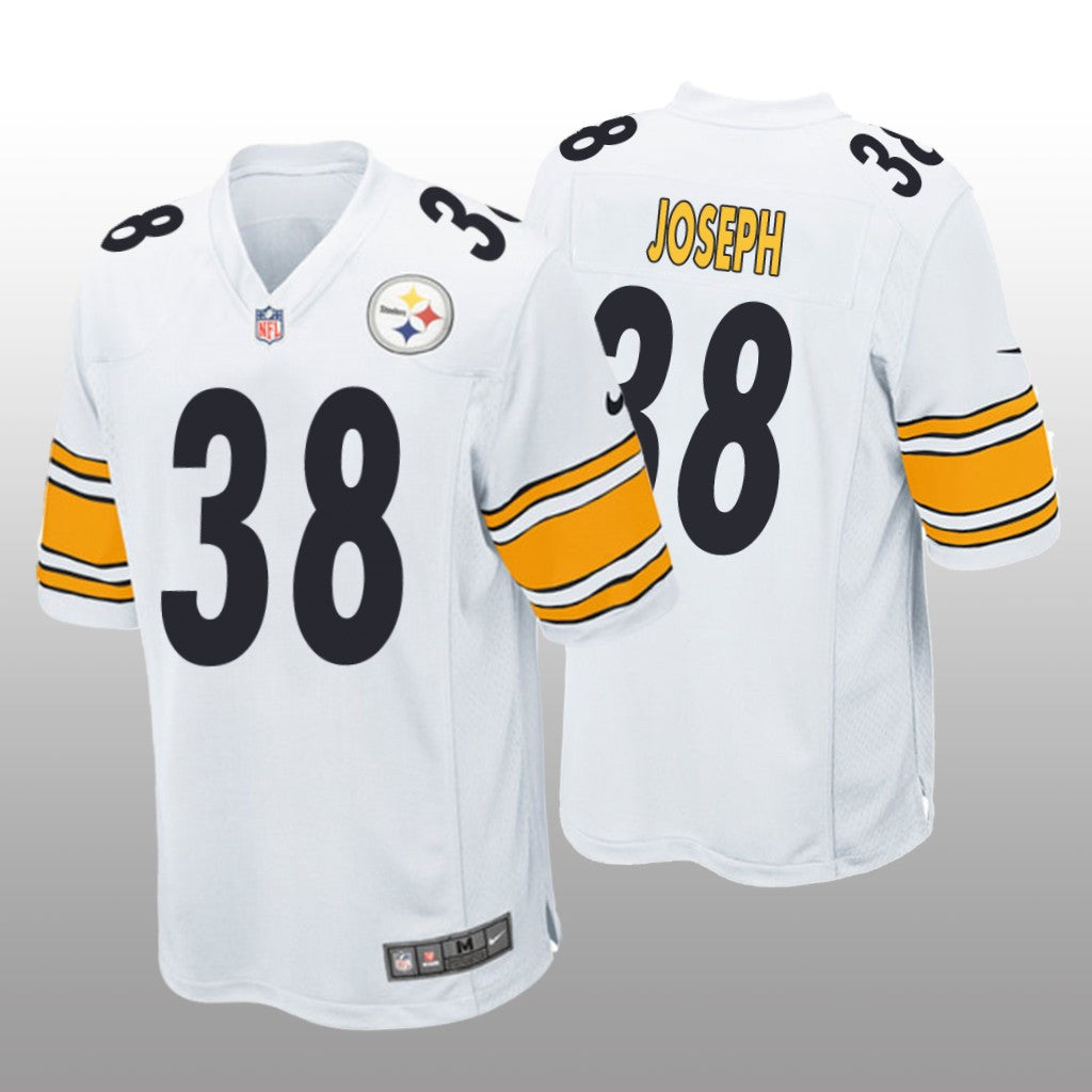 Pittsburgh Steelers Karl Joseph White Jersey Game Men's