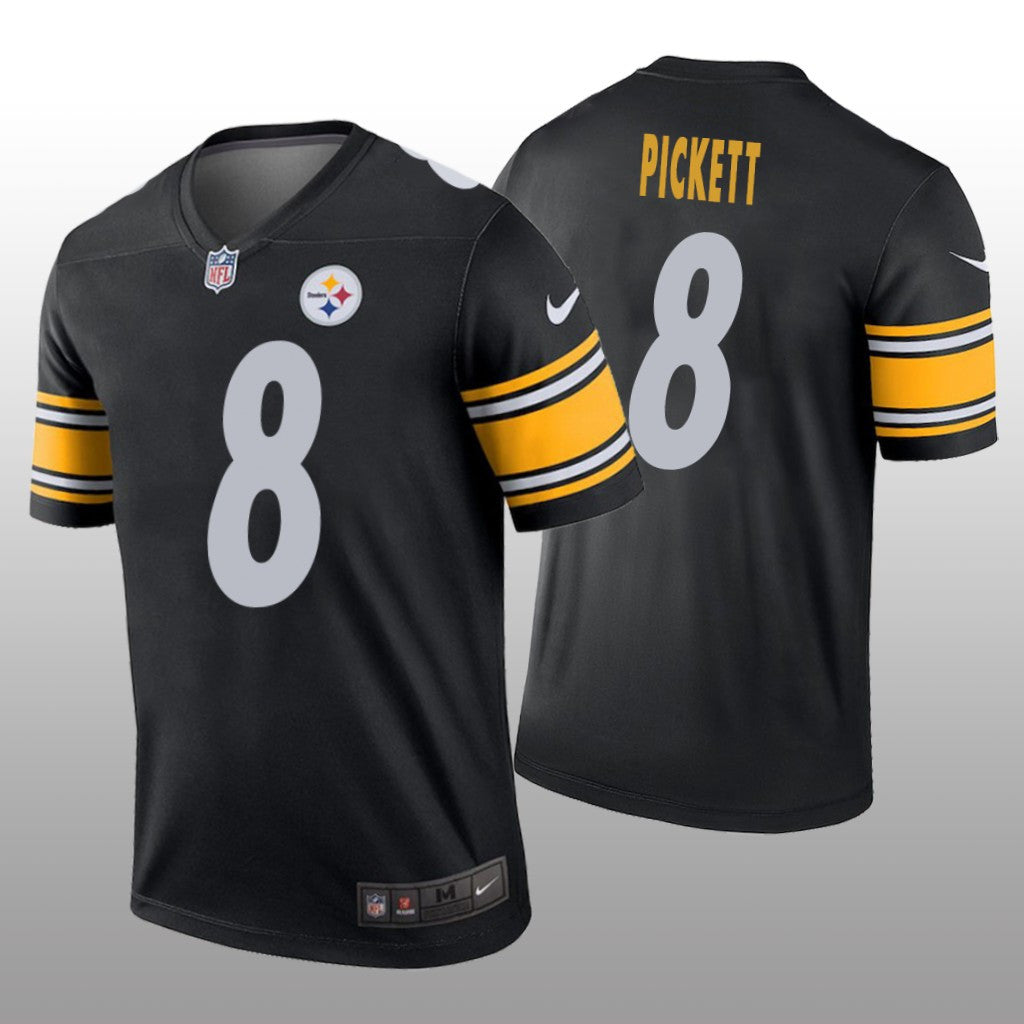Pittsburgh Steelers Kenny Pickett Black Jersey Legend Men's