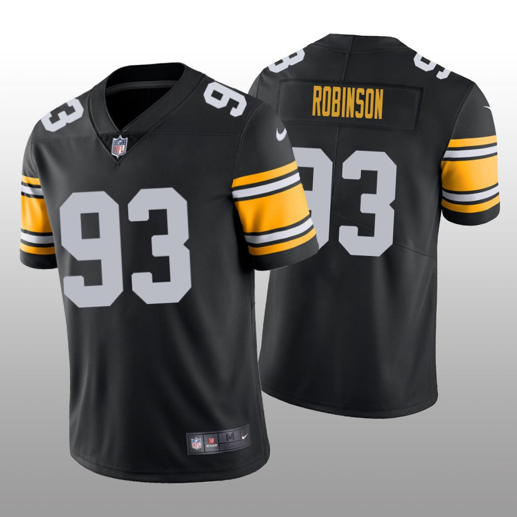 Pittsburgh Steelers Mark Robinson Black Jersey Alternate Vapor Limited Vapor Limited Men's
