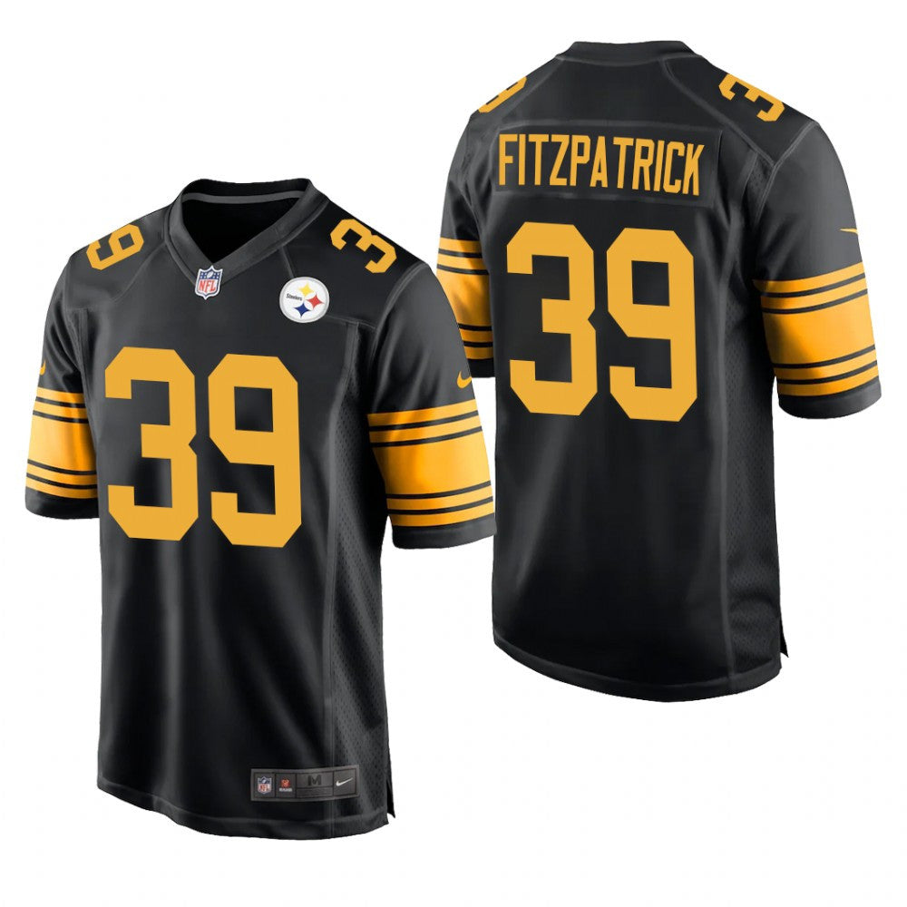 Pittsburgh Steelers Minkah Fitzpatrick Black Jersey Alternate Game Men's