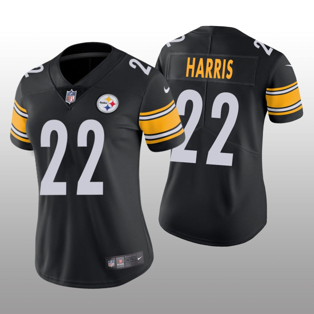 Pittsburgh Steelers Najee Harris Black Jersey Vapor Limited Women's