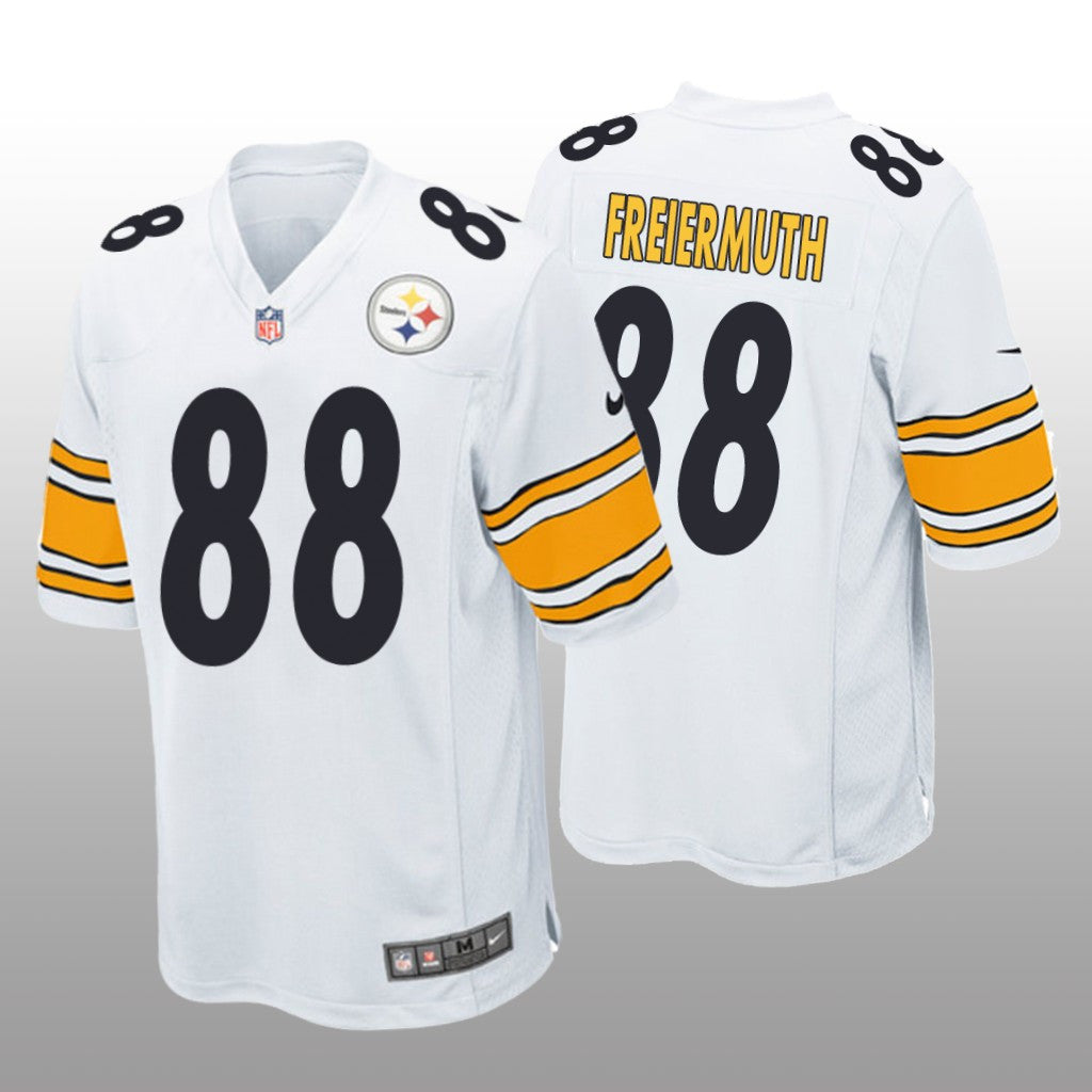 Pittsburgh Steelers Pat Freiermuth White Jersey Game Men's