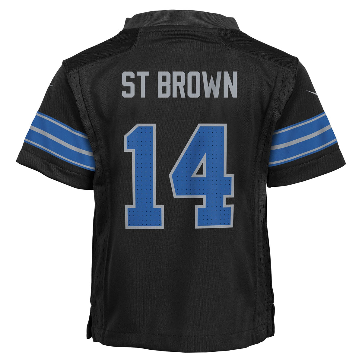 Preschool Detroit Lions Amon-Ra St. Brown Nike Black Alternate Player Game Jersey
