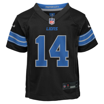 Preschool Detroit Lions Amon-Ra St. Brown Nike Black Alternate Player Game Jersey