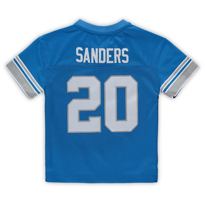 Preschool Detroit Lions Barry Sanders Mitchell & Ness Blue 1996 Retired Legacy Jersey