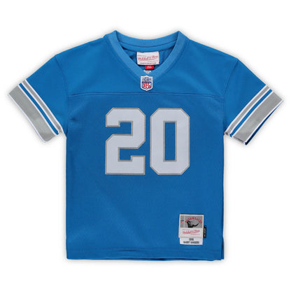 Preschool Detroit Lions Barry Sanders Mitchell & Ness Blue 1996 Retired Legacy Jersey