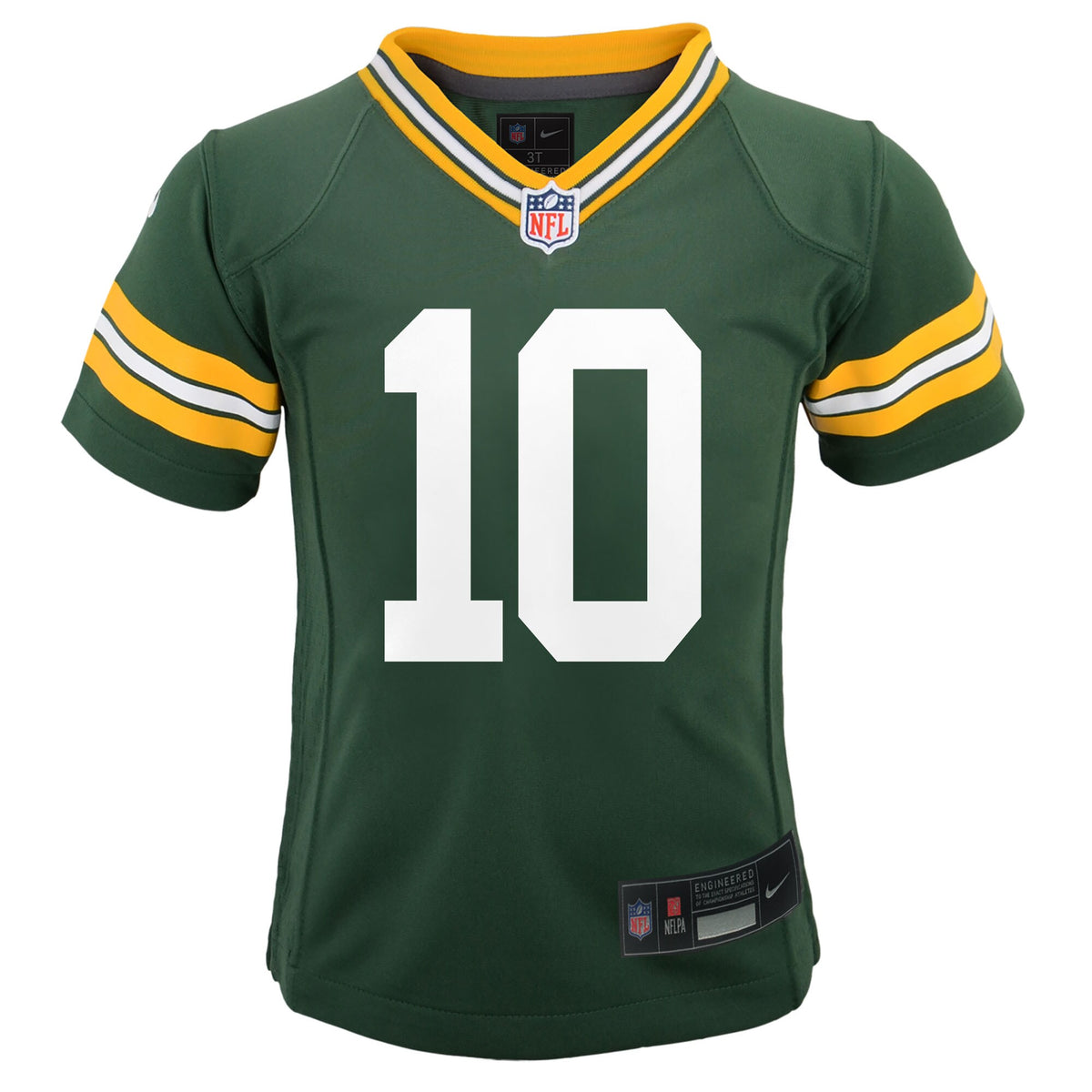 Preschool Green Bay Packers Jordan Love Nike Green Team Player Game Jersey