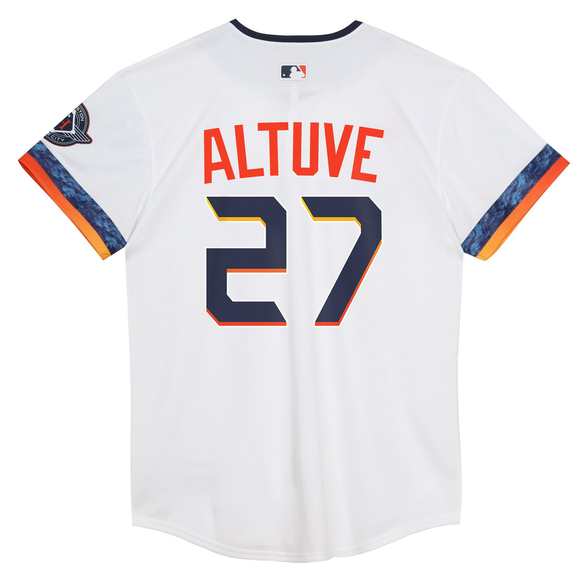 Preschool Houston Astros Jose Altuve Nike White 2025 City Connect Limited Player Jersey