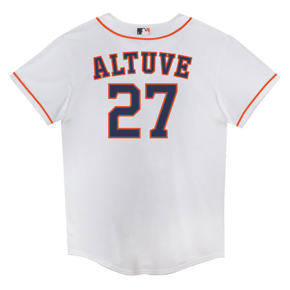 Preschool Houston Astros Jose Altuve Nike White Home Replica Jersey