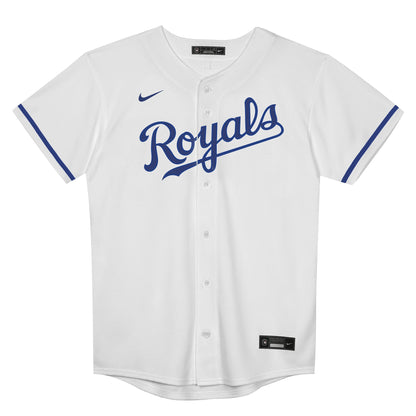 Preschool Kansas City Royals Bobby Witt Jr. Nike White Home Replica Player Jersey