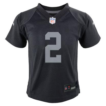 Preschool Las Vegas Raiders Ashton Jeanty Nike Black Team Player Game Jersey