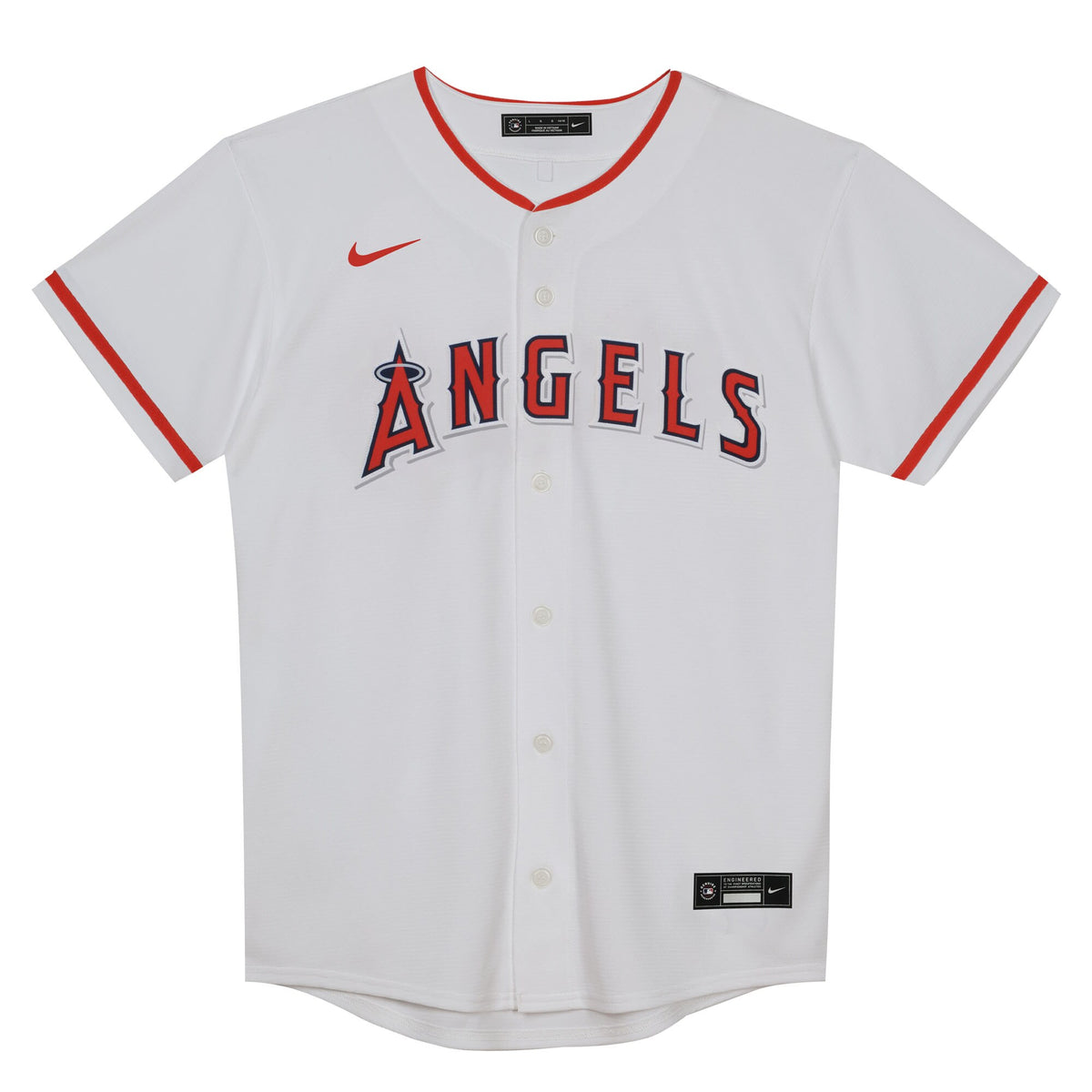 Preschool Los Angeles Angels Mike Trout Nike White Home Replica Player Jersey