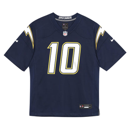 Preschool Los Angeles Chargers Justin Herbert Nike Navy Alternate Game Jersey