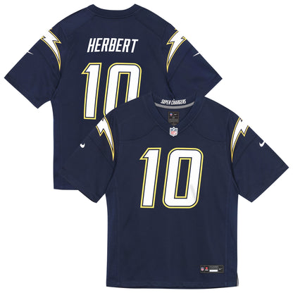 Preschool Los Angeles Chargers Justin Herbert Nike Navy Alternate Game Jersey
