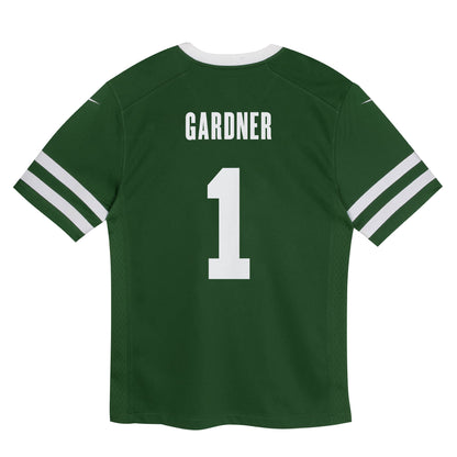 Preschool New York Jets Ahmad Sauce Gardner Nike Legacy Green Game Jersey