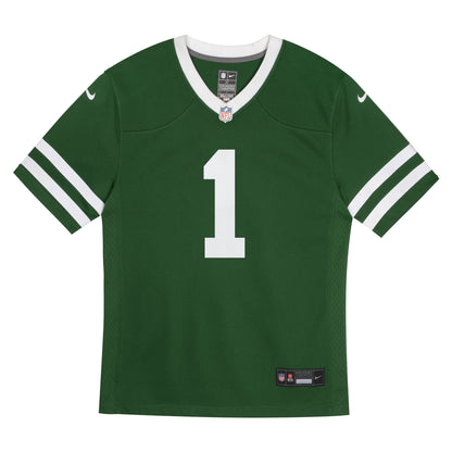 Preschool New York Jets Ahmad Sauce Gardner Nike Legacy Green Game Jersey