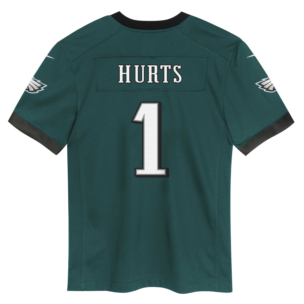 Preschool Philadelphia Eagles Jalen Hurts Nike Midnight Green Team Game Jersey