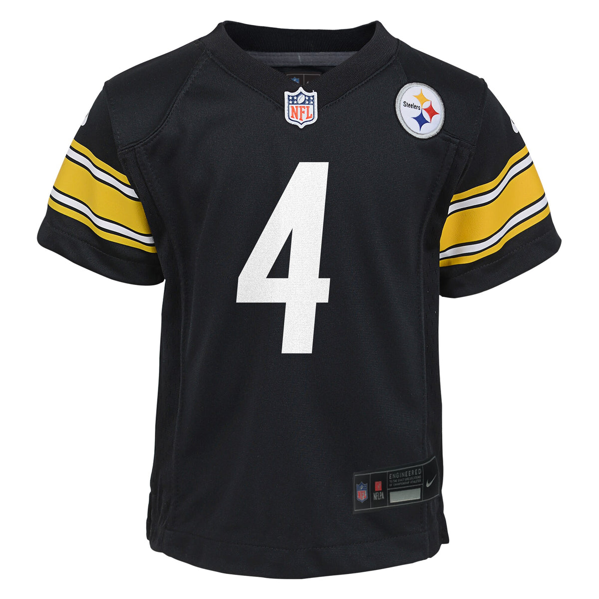 Preschool Pittsburgh Steelers D.K. Metcalf Nike Black Team Game Jersey