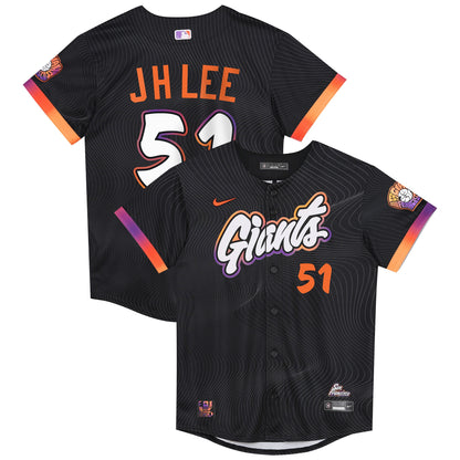 Preschool San Francisco Giants Jung Hoo Lee Nike Anthracite 2025 City Connect Limited Player Jersey