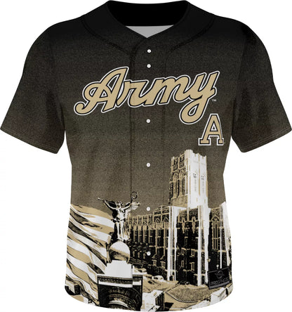 ProSphere Adult Army West Point Black Knights Black Campus Local Baseball Jersey