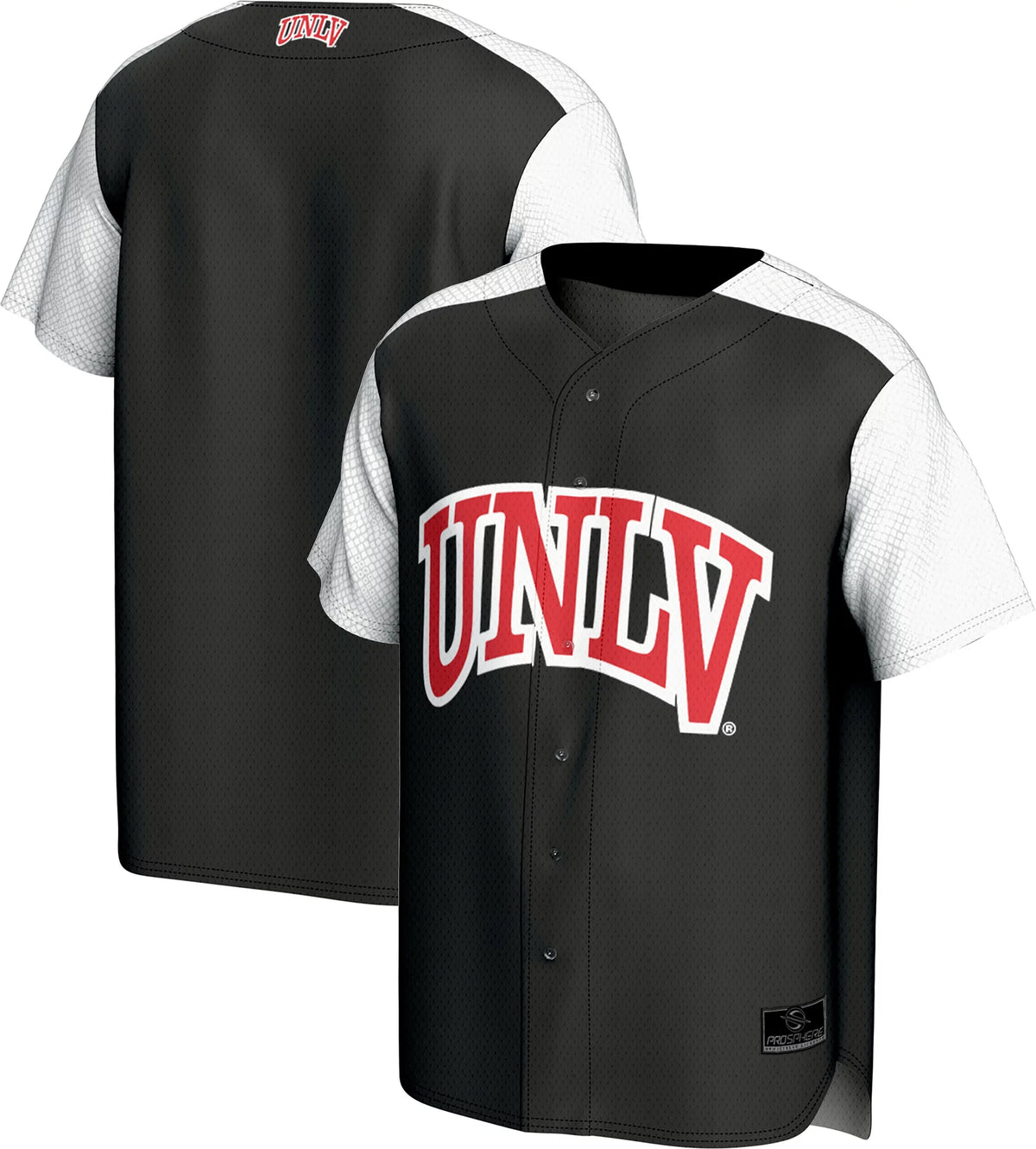 ProSphere Men's UNLV Rebels Black Baseball Jersey