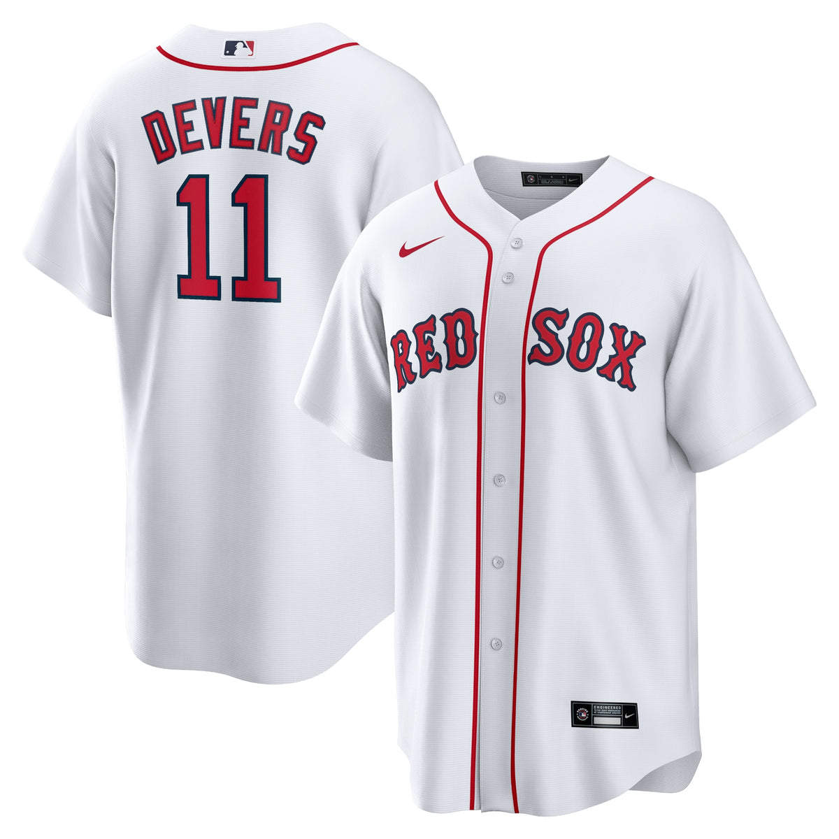 Rafael Devers Boston Red Sox Nike Home Replica Jersey White