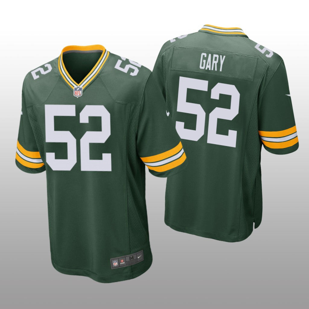 Rashan Gary Green Bay Packers Green Draft Game Jersey