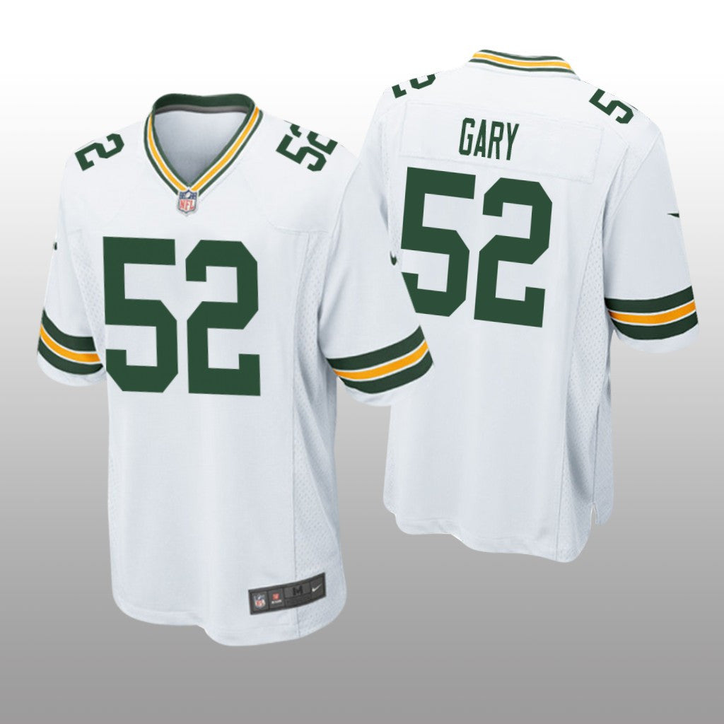 Rashan Gary Green Bay Packers White Draft Game Jersey