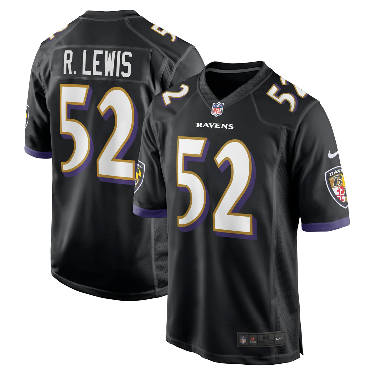 Ray Lewis Baltimore Ravens Nike Retired Player Jersey Black