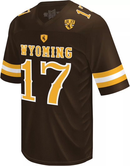 Retro Brand Men's Wyoming Cowboys Josh Allen #17 Brown Jersey