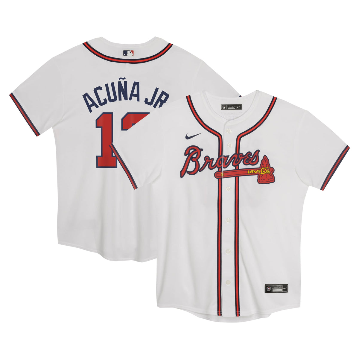 Ronald Acuí±a Jr. Atlanta Braves Nike Preschool Home Game Jersey White