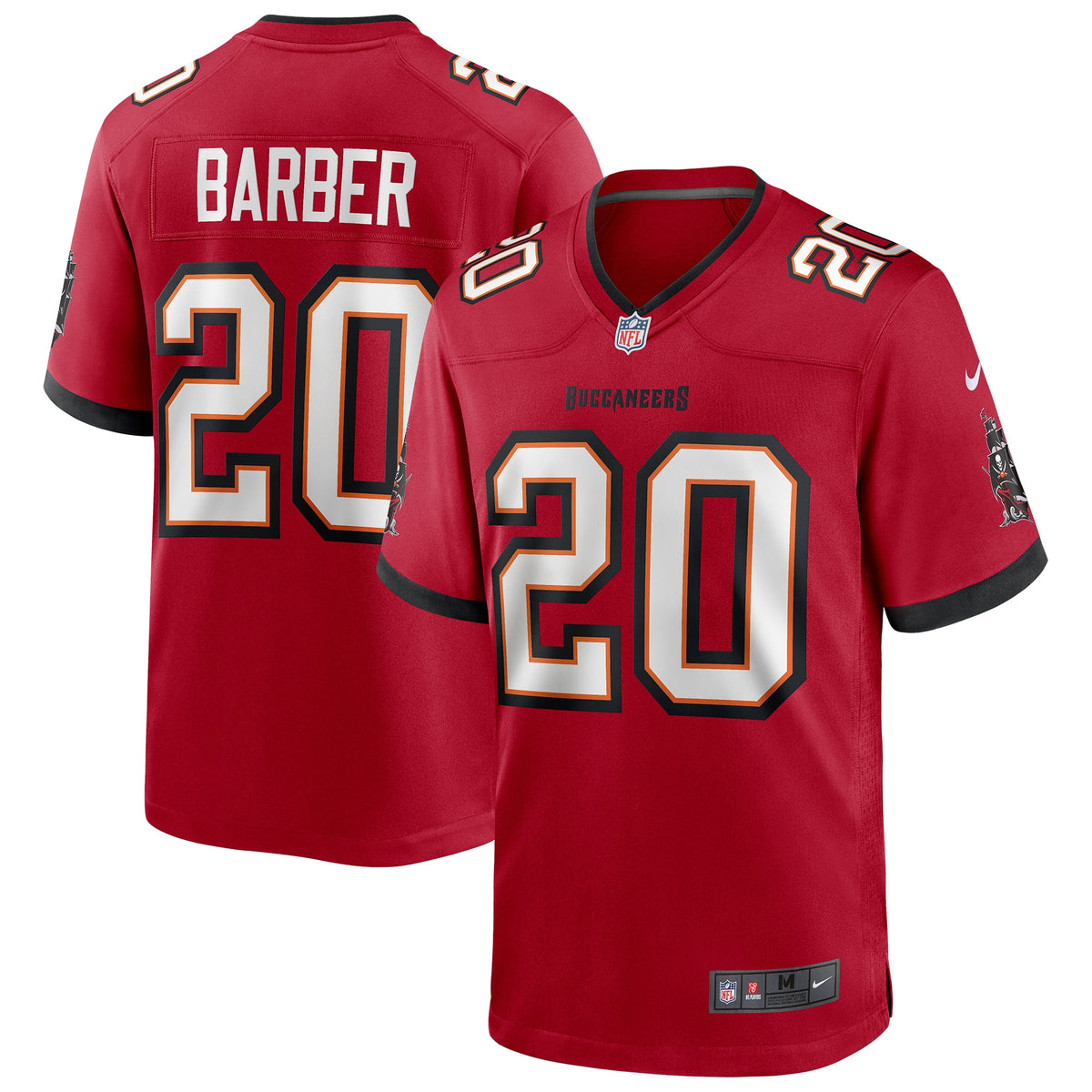 Ronde Barber Tampa Bay Buccaneers Nike Game Retired Player Jersey Red