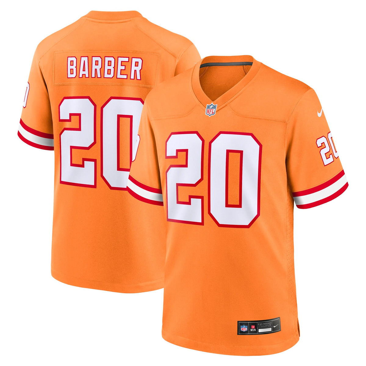 Ronde Barber Tampa Bay Buccaneers Nike Youth Retired Player Game Jersey Orange