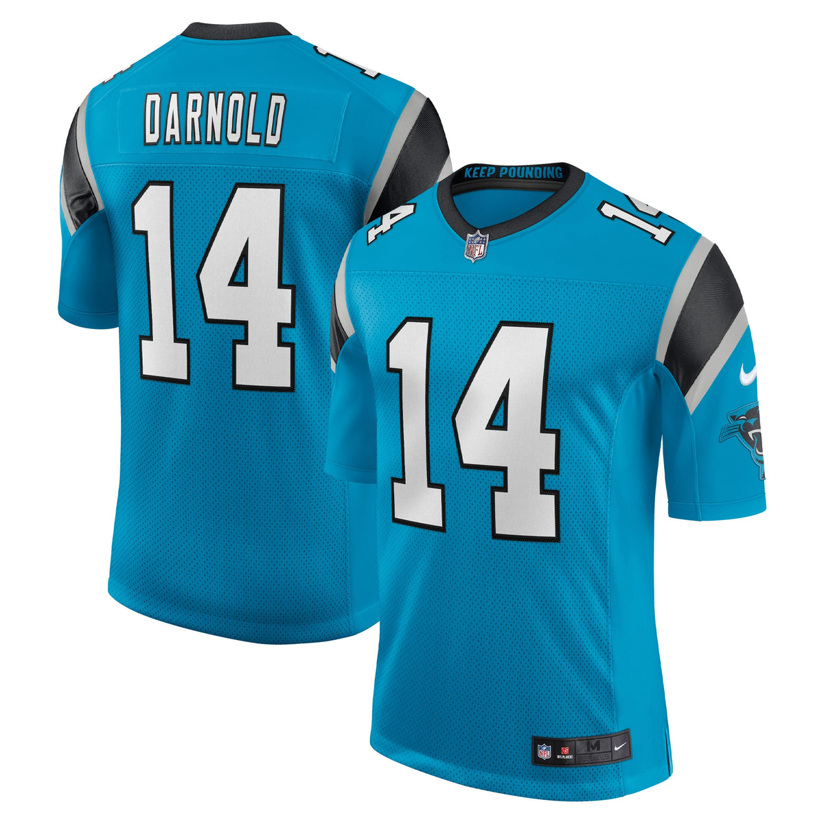 Sam Darnold Carolina Panthers Nike Vapor Limited Jersey Blue