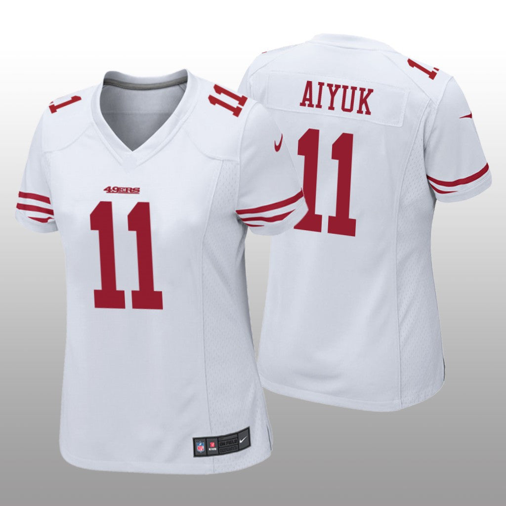 San Francisco 49ers White Draft Brandon Aiyuk Game Jersey