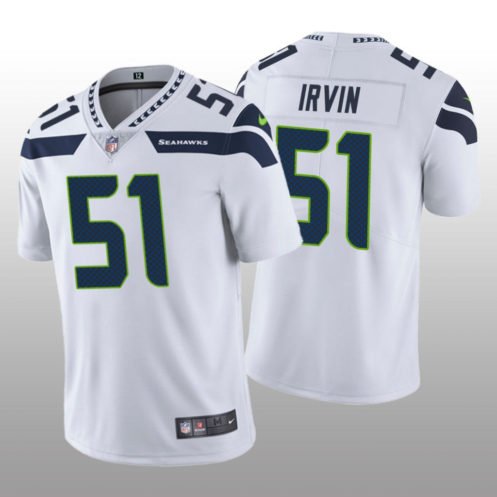 Seattle Seahawks Bruce Irvin White Jersey Vapor Limited Men's