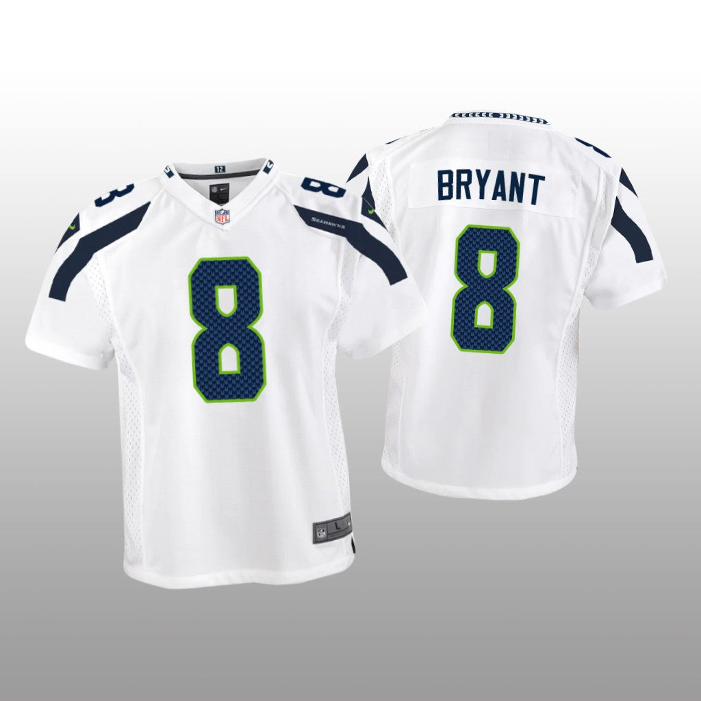 Seattle Seahawks Coby Bryant White Jersey Game Youth