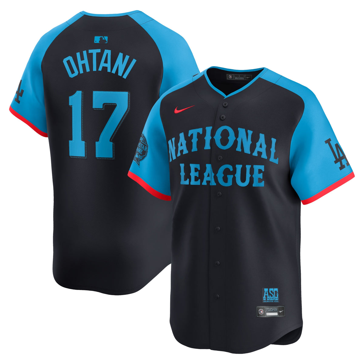 Shohei Ohtani National League Nike 2024 MLB All-Star Game Limited Player Jersey Navy