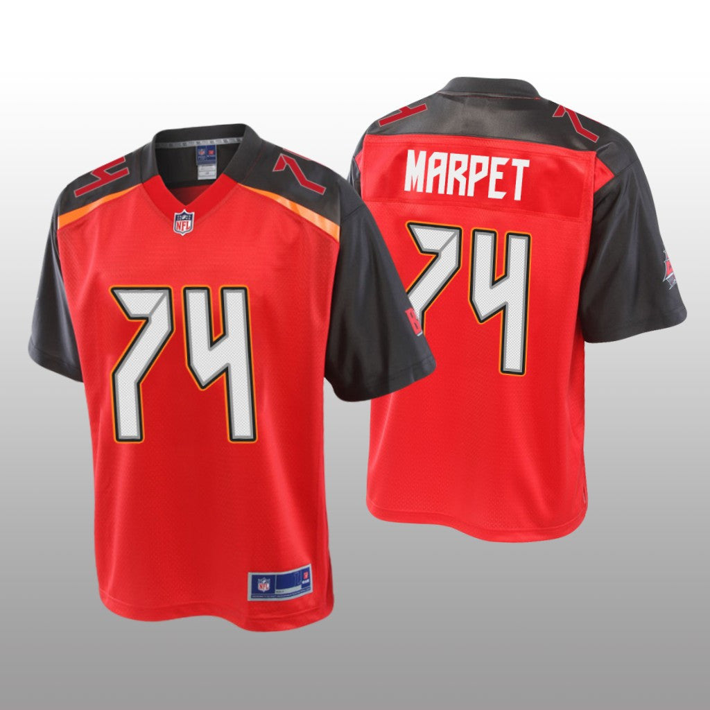 Tampa Bay Buccaneers #74 Red Ali Marpet Pro Line Jersey Youth