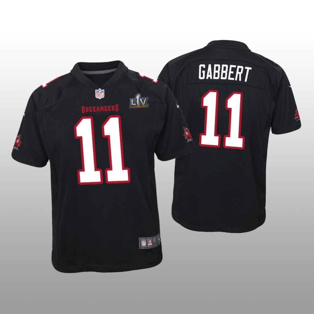 Tampa Bay Buccaneers Blaine Gabbert Black Game Fashion Jersey Super Bowl LV Youth