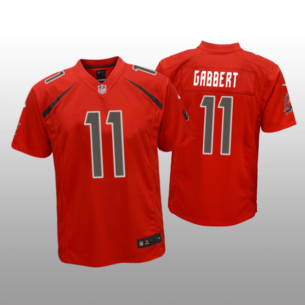 Tampa Bay Buccaneers Blaine Gabbert Red Jersey Color Rush Game Youth