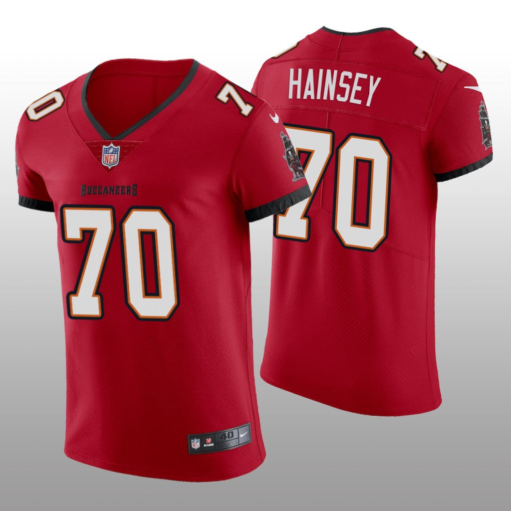 Tampa Bay Buccaneers Robert Hainsey Red Jersey Vapor Elite Men's