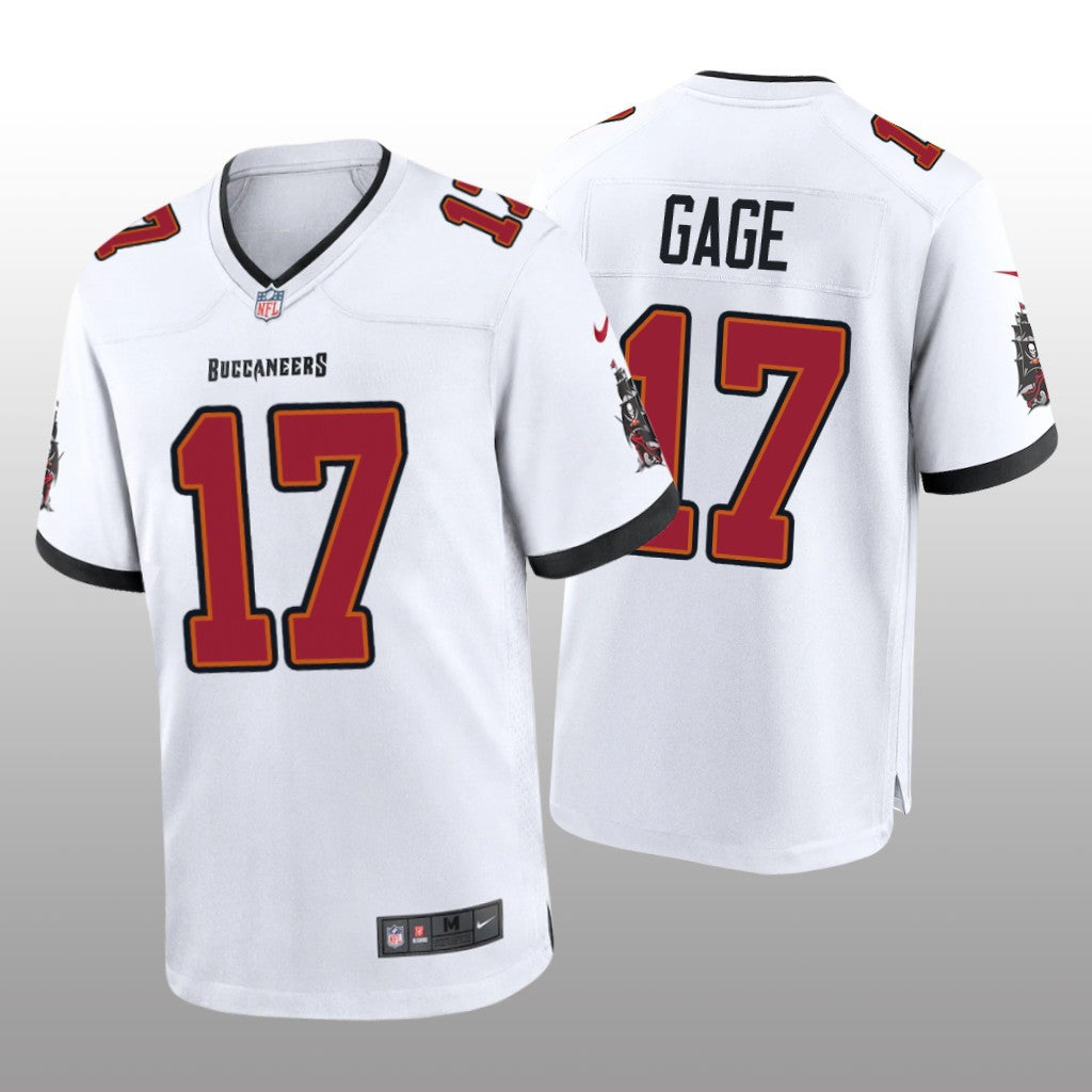 Tampa Bay Buccaneers Russell Gage White Jersey Game Men's
