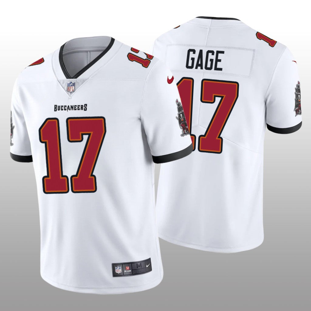Tampa Bay Buccaneers Russell Gage White Jersey Vapor Limited Men's