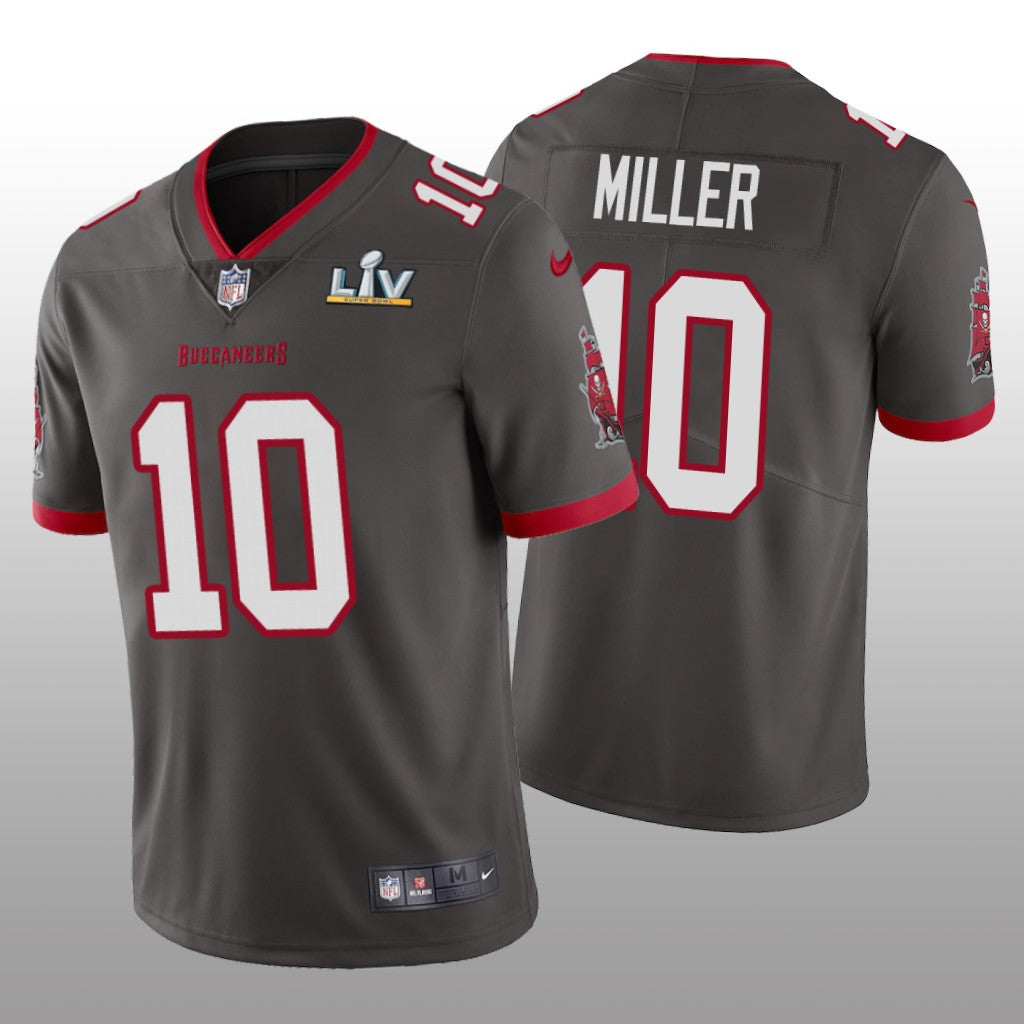 Tampa Bay Buccaneers Scotty Miller Pewter Vapor Limited Jersey Super Bowl LV Men's