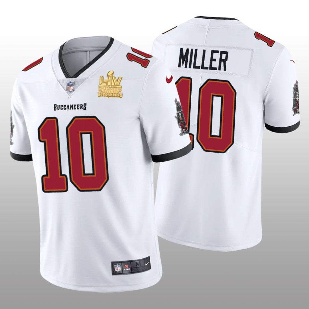 Tampa Bay Buccaneers Scotty Miller White Vapor Limited Jersey Super Bowl LV Champions Men's