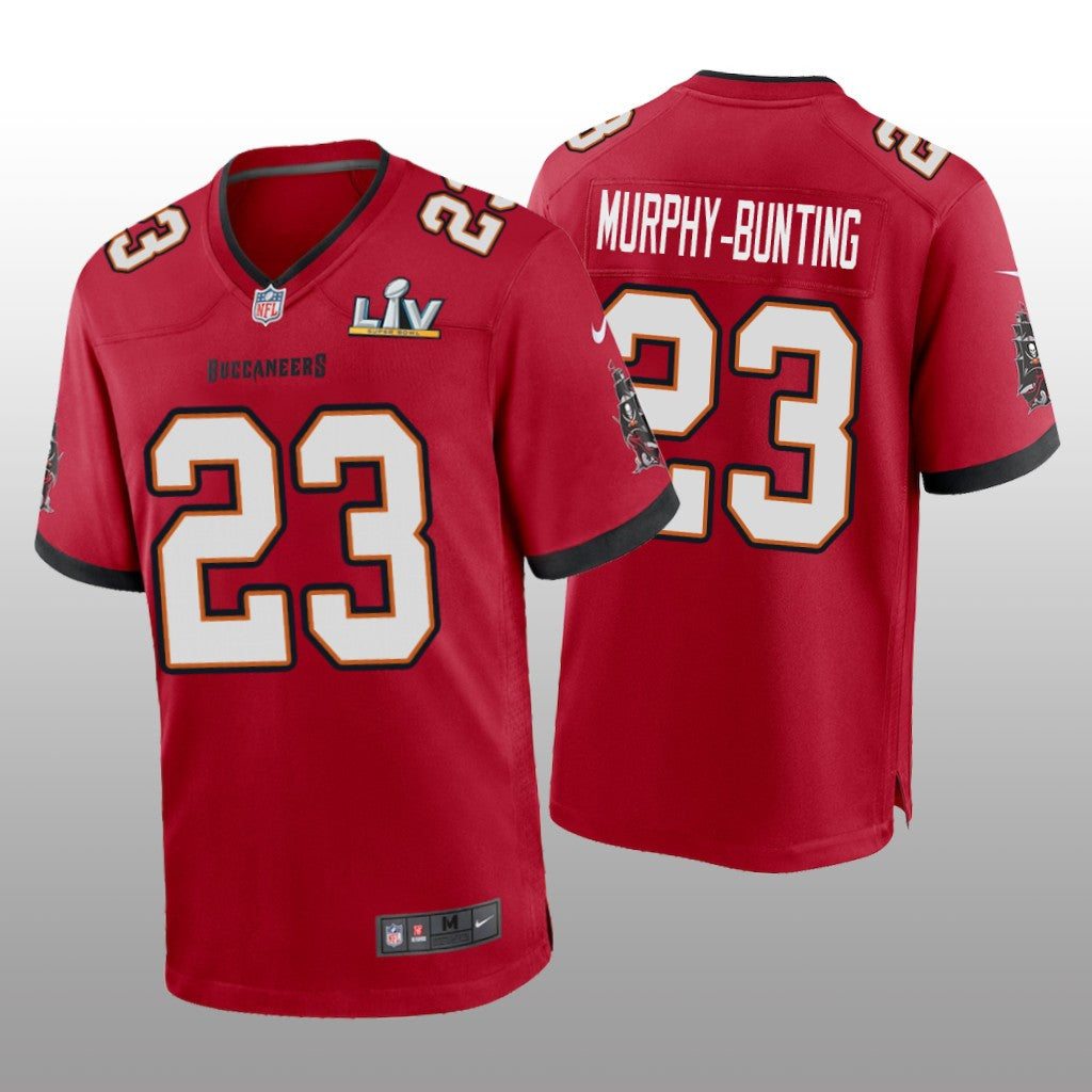 Tampa Bay Buccaneers Sean Murphy-Bunting Red Game Jersey Super Bowl LV Men's